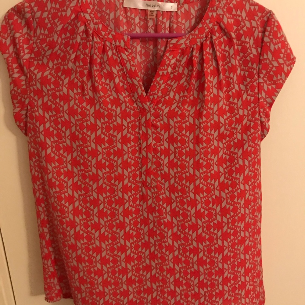 Geometric Blouse